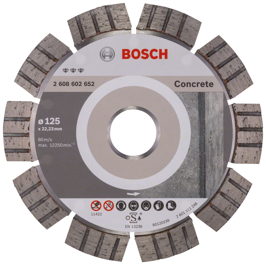 Диск алмазный Bosch Best for Concrete 125 мм