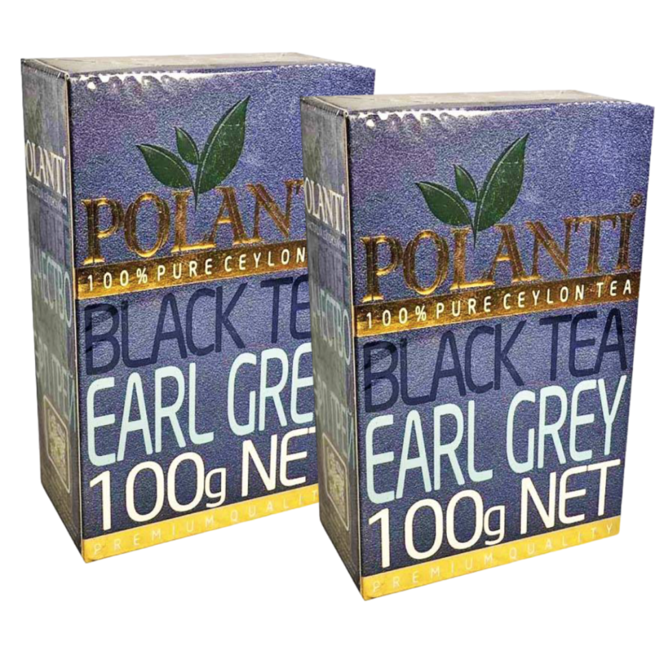 Чай черный весовой Polanti Эрл Грей, 2 шт по 100 г