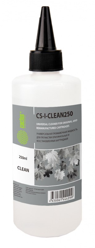 фото Аксессуар для принтера cartridge cleaner 250ml cs-i-clean250 cactus