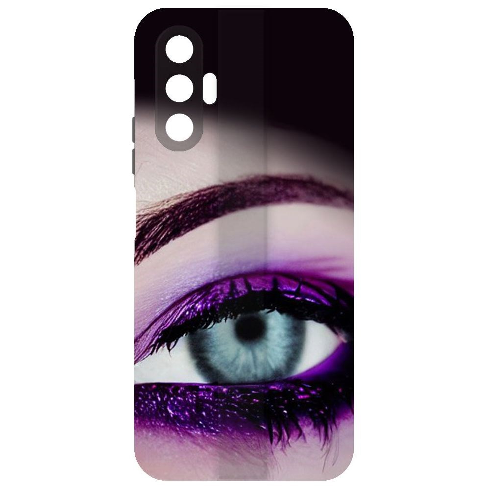 

Чехол-накладка Софт Взгляд для Tecno Pova 3, Черный