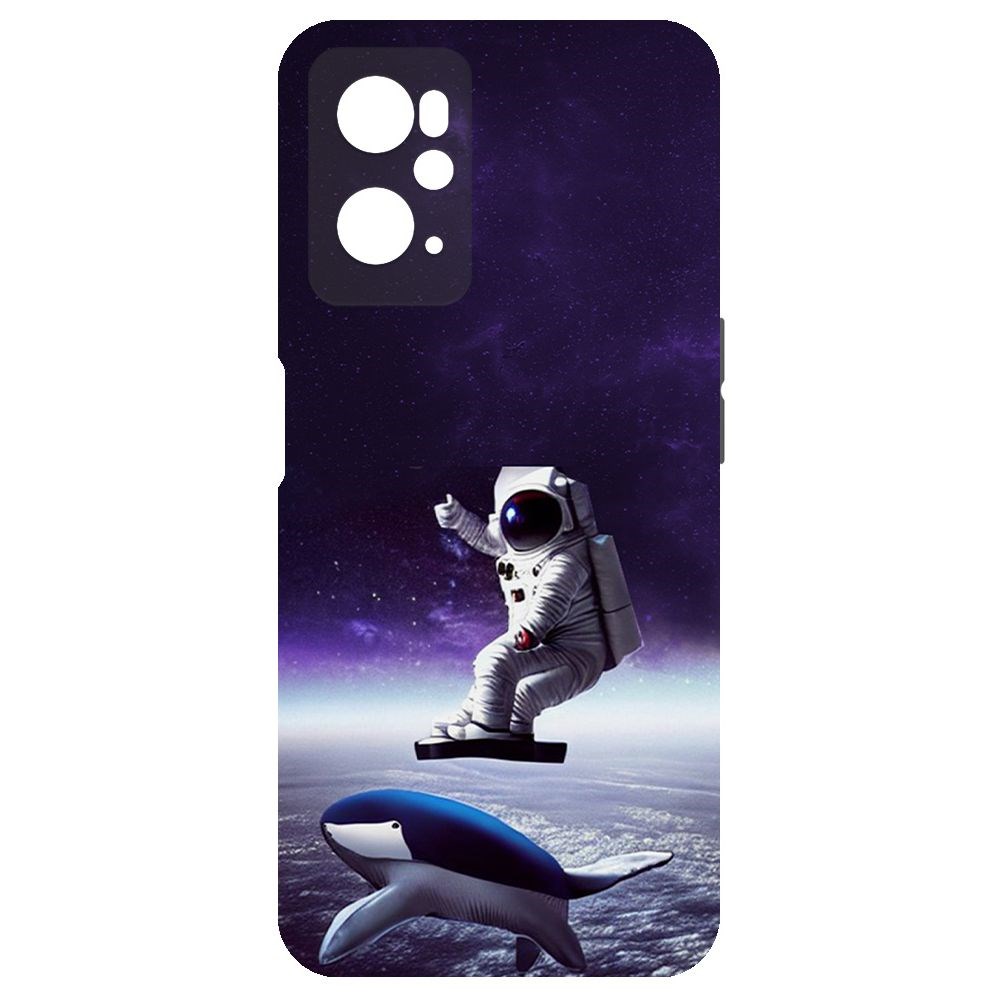 

Чехол-накладка Софт Спейсбордер для Realme 9i, Черный
