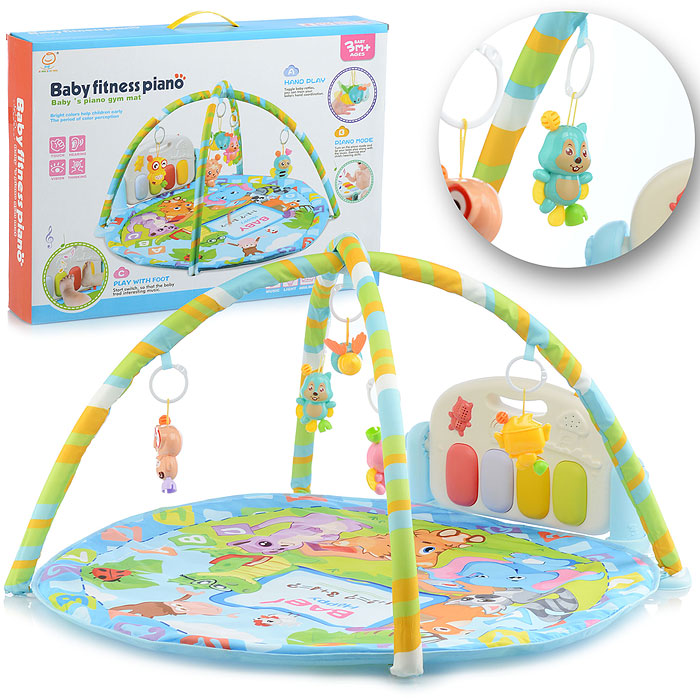 

музыкальный, 5 игрушек пианино для ног, в коробке