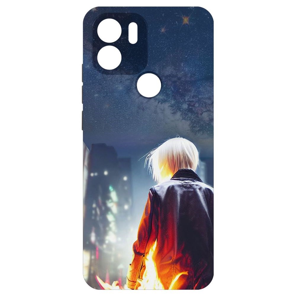 

Чехол-накладка Софт Перспектива для Xiaomi Redmi A1+, Черный