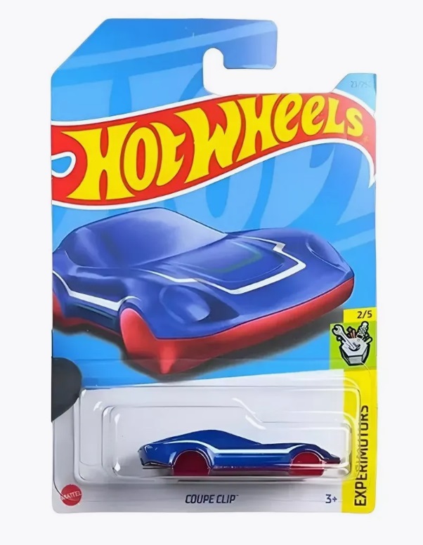 

Машинка базовой коллекции Hot Wheels COUPE CLIP синяя C4982/HKK72, Красный;синий, C4982