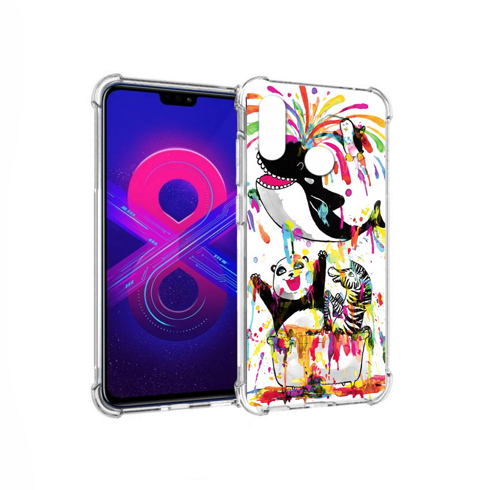 

Чехол MyPads Tocco для Honor 8X Max Хиппи кит (PT118941.31.191), Прозрачный, Tocco
