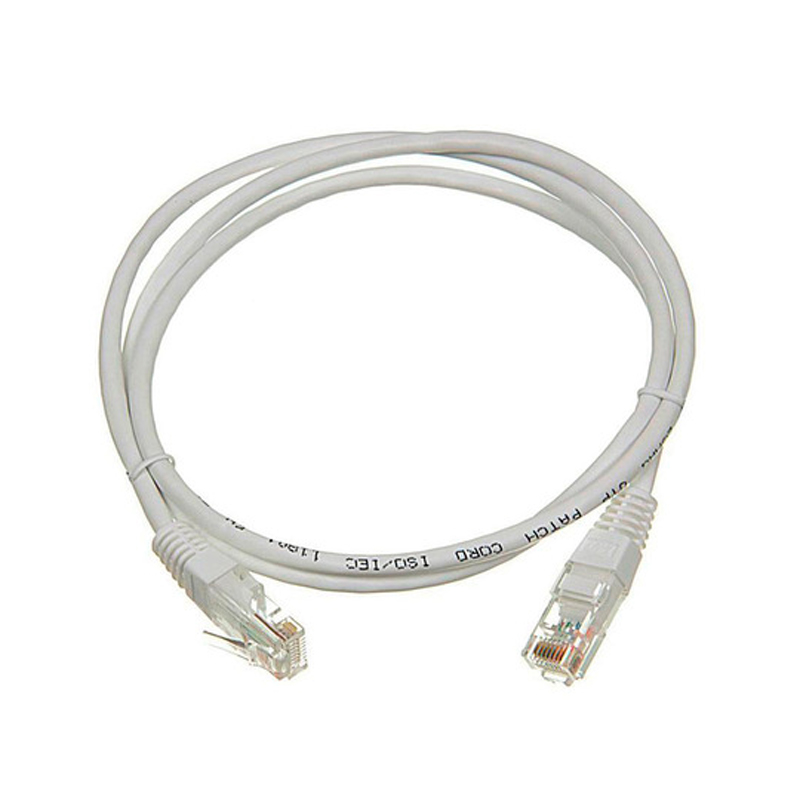 

Патч-корд Lanmaster RJ45 - RJ45 вилка-вилка 1м (LAN-PC45/U5E-1.0-WH) белый