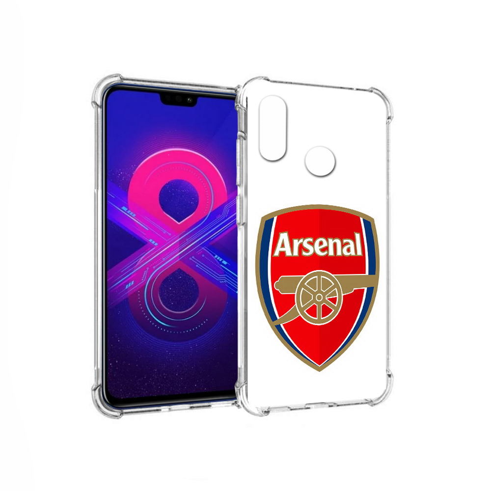 

Чехол MyPads Tocco для Honor 8X Max ФК Арсенал логотип (PT118941.31.174), Прозрачный, Tocco