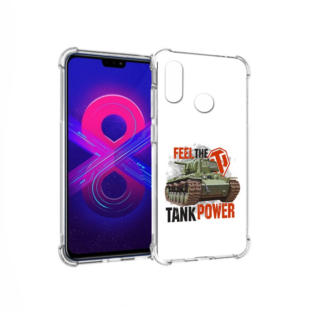 

Чехол MyPads Tocco для Honor 8X Max Танк (PT118941.31.169), Прозрачный, Tocco