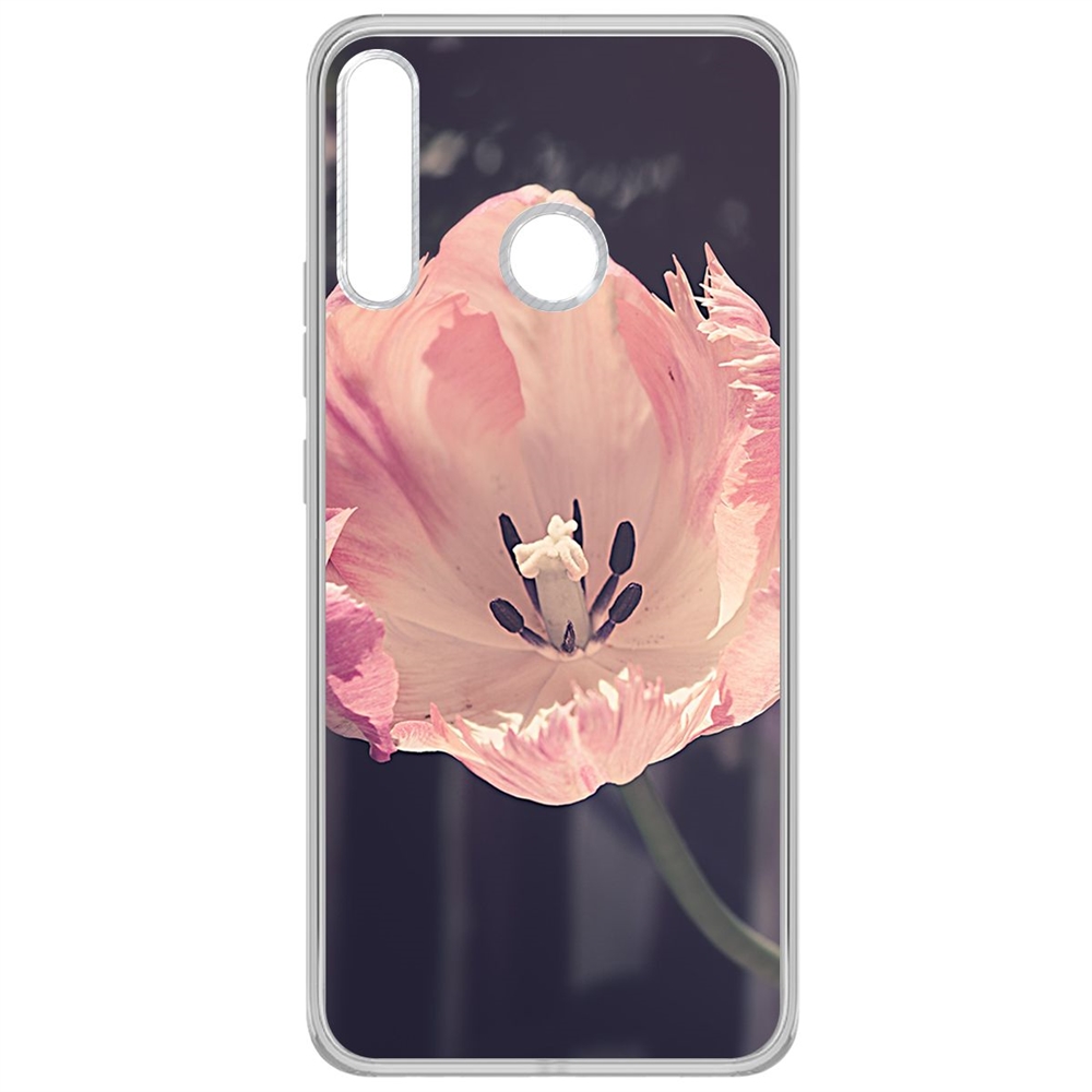 

Чехол-накладка Krutoff Clear Case Тюльпан для Tecno Camon 12 Air