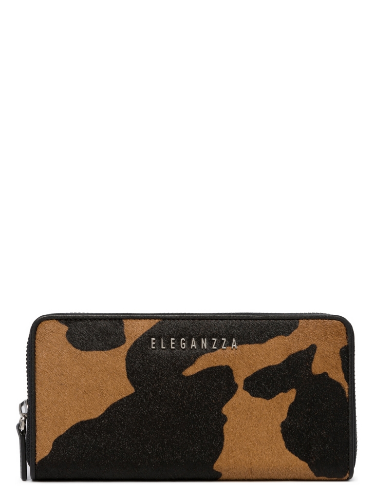 

Кошелек женский ELEGANZZA Z9399-2424 черный; коричневый, Z9399-2424