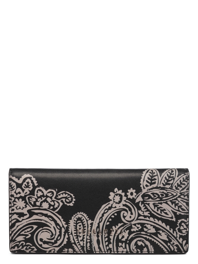 

Кошелек женский ELEGANZZA ZQ136-2508 черный, ZQ136-2508