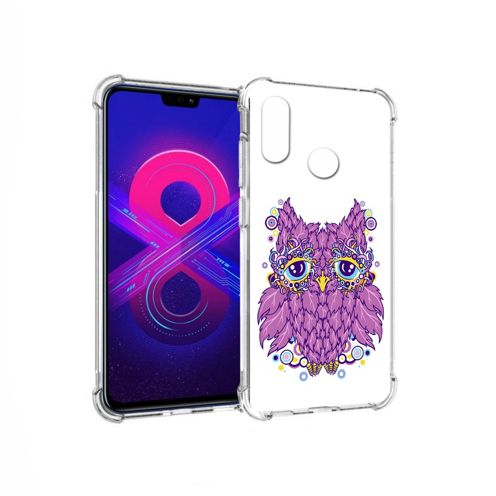 

Чехол MyPads Tocco для Honor 8X Max Розовая сова (PT118941.31.147), Прозрачный, Tocco