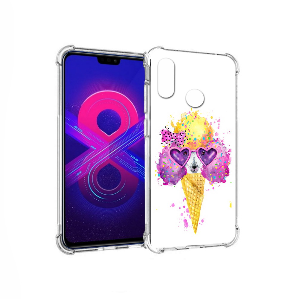 

Чехол MyPads Tocco для Honor 8X Max Рожок (PT118941.31.146), Прозрачный, Tocco