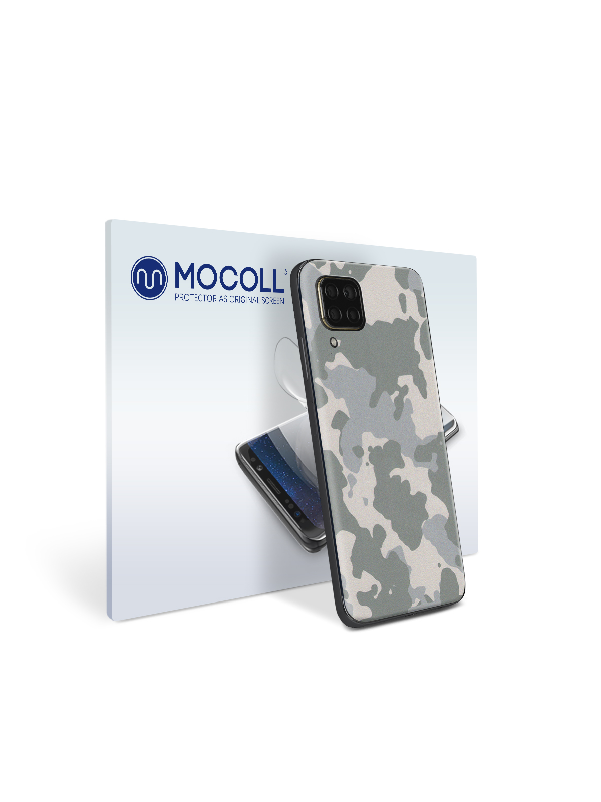 

Пленка защитная MOCOLL для задней панели Huawei Nova 5I Pro Хаки Серый