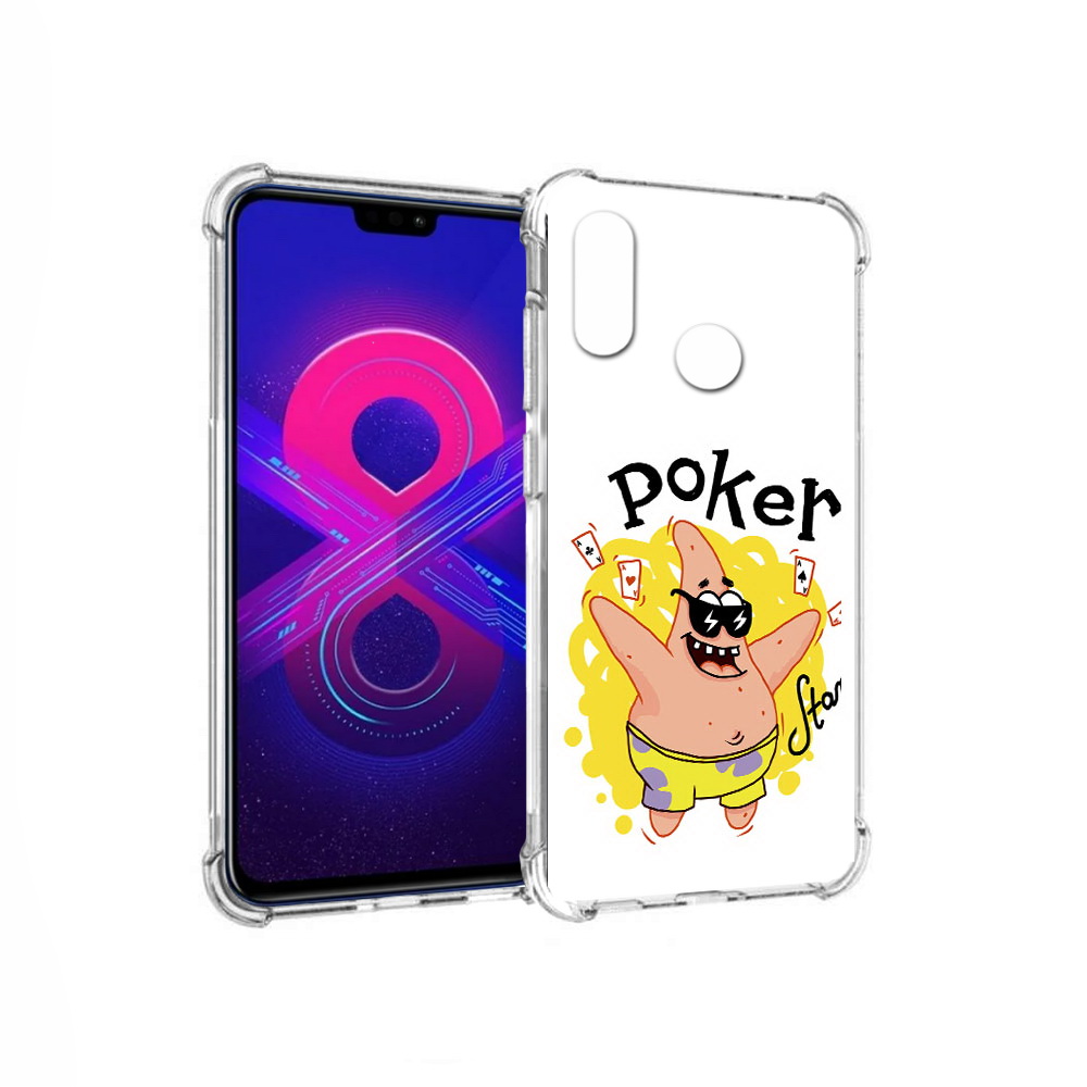 

Чехол MyPads Tocco для Honor 8X Max Патрик (PT118941.31.133), Прозрачный, Tocco