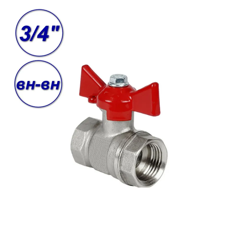 

Кран шаровой 3/4"вн-вн Valfex VF.217.NLB1.034, Серый, VF.217.NLB1.012