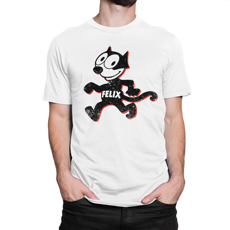 

Футболка мужская Dream Shirts Кот Феликс 9899023222 белая XS, Кот Феликс 9899023222