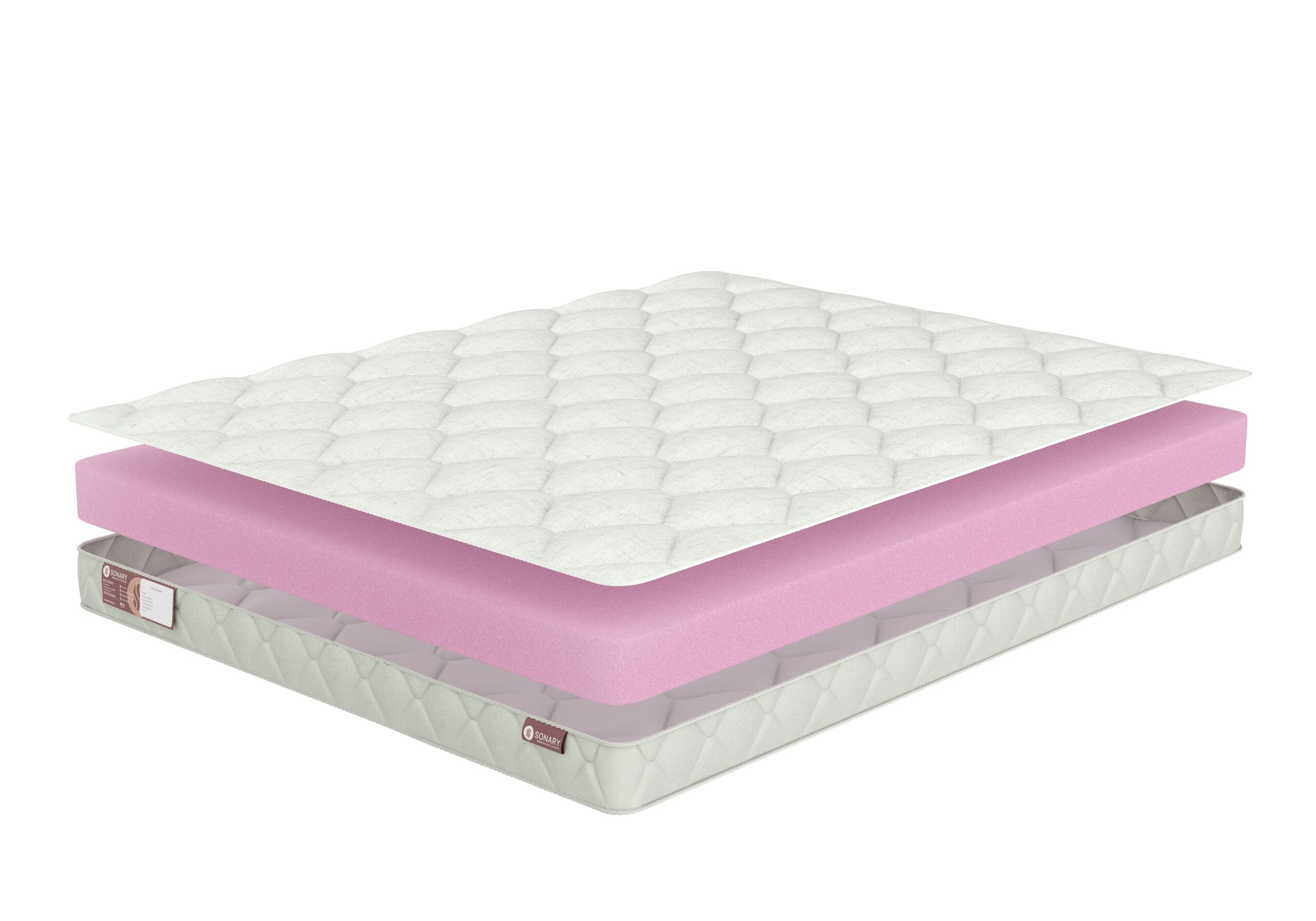 

Матрас Sonary Foam Sepik 215х195, Белый, Sepik