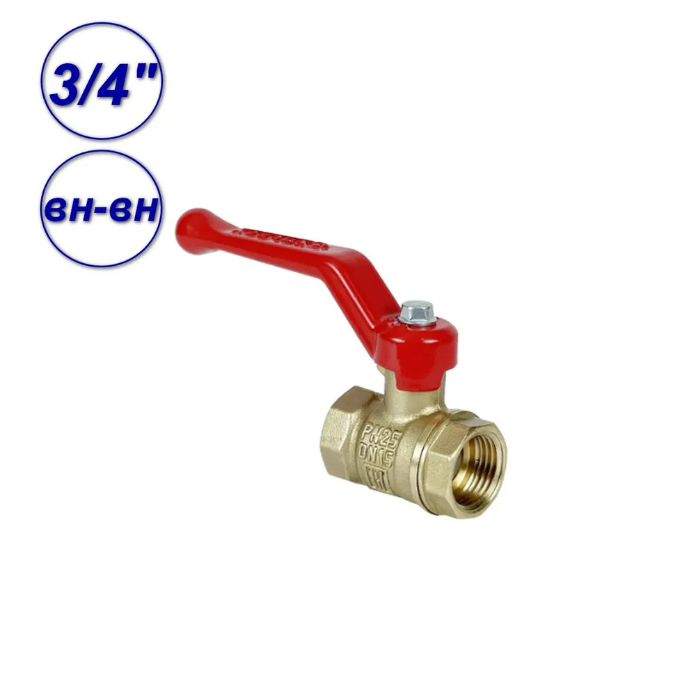 

Кран шаровой 3/4"вн-вн Valfex VF.214.L0R1.034, Желтый, VF.214.L0R1.012