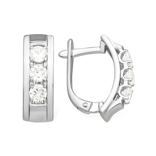 

Серьги из серебра Golden Eagle 1210017033-501, фианит, 1210017033-501