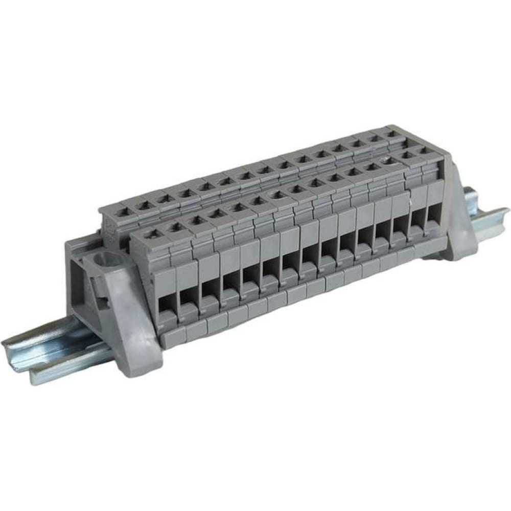 

СПб УПП-5 Блок зажимов наборных БЗН27-2,5М25-М-15 99921491, Серый