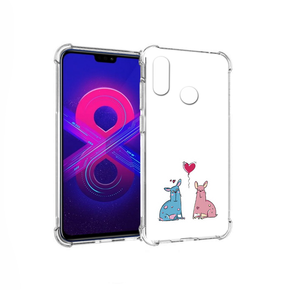 

Чехол MyPads Tocco для Honor 8X Max Лама любовь (PT118941.31.102), Прозрачный, Tocco
