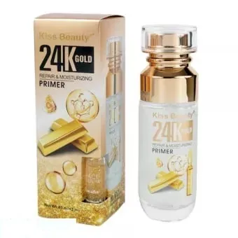 Основа под макияж с золотом Kiss Beauty 24K Gold Primer 40 мл + 3 мл