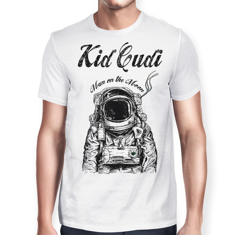 фото Футболка мужская dream shirts kid cudi - man on the moon 9899019222 белая xl