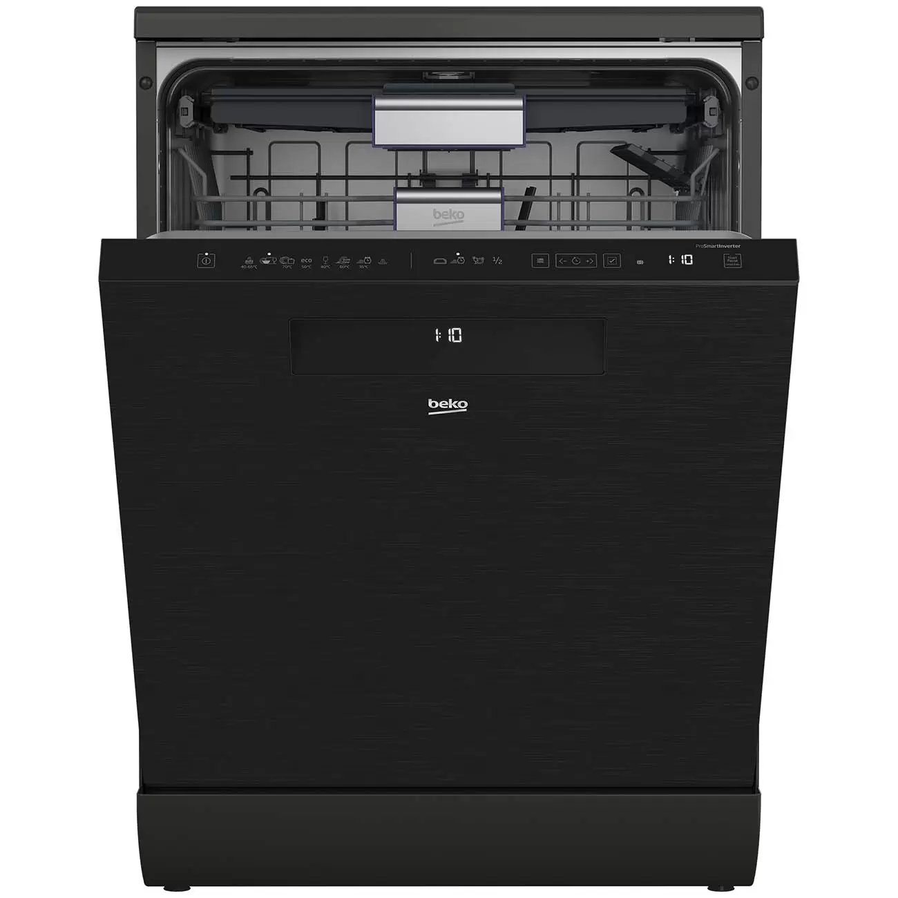 Посудомоечная машина Beko DEN48522DX черный посудомоечная машина beko bdfs26130xq