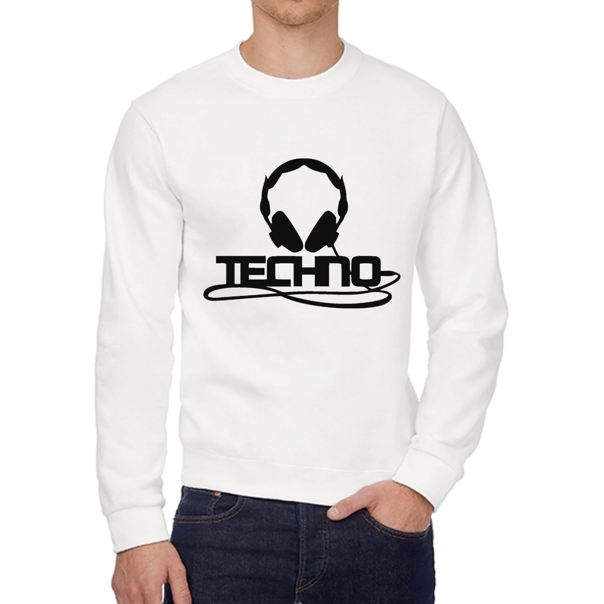 

Свитшот унисекс CoolPodarok W0113159 белый 44 RU, W0113159