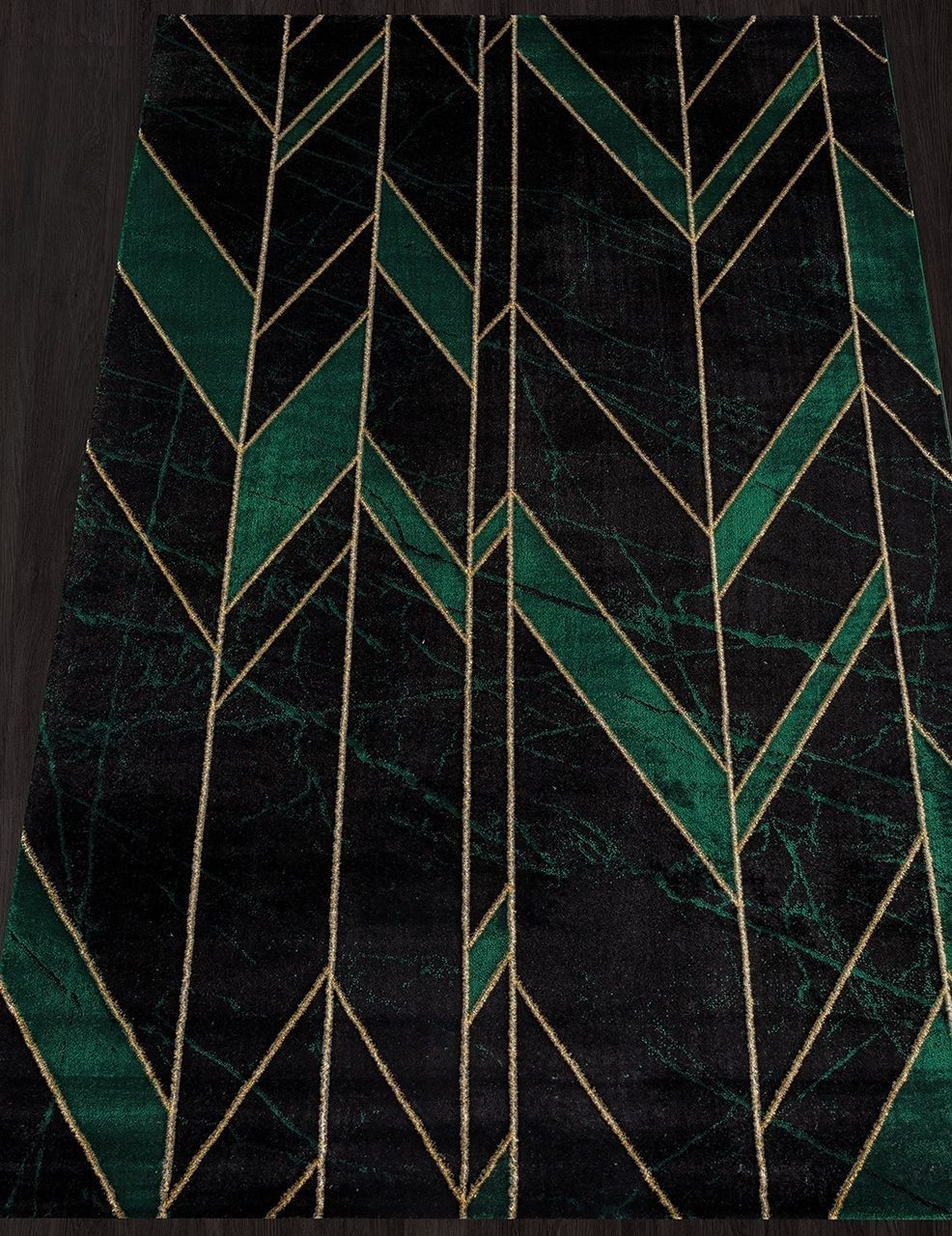 фото Ковер omega 04459y green/green karmen hali