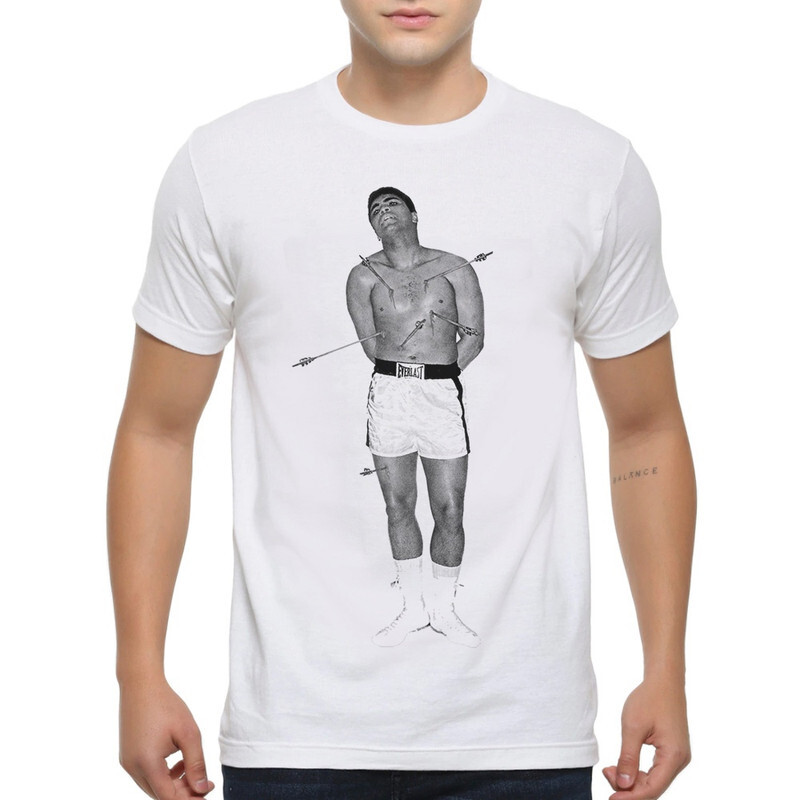 

Футболка мужская Dream Shirts Мухаммед Али 9899012222 белая M, Белый, Мухаммед Али 9899012222