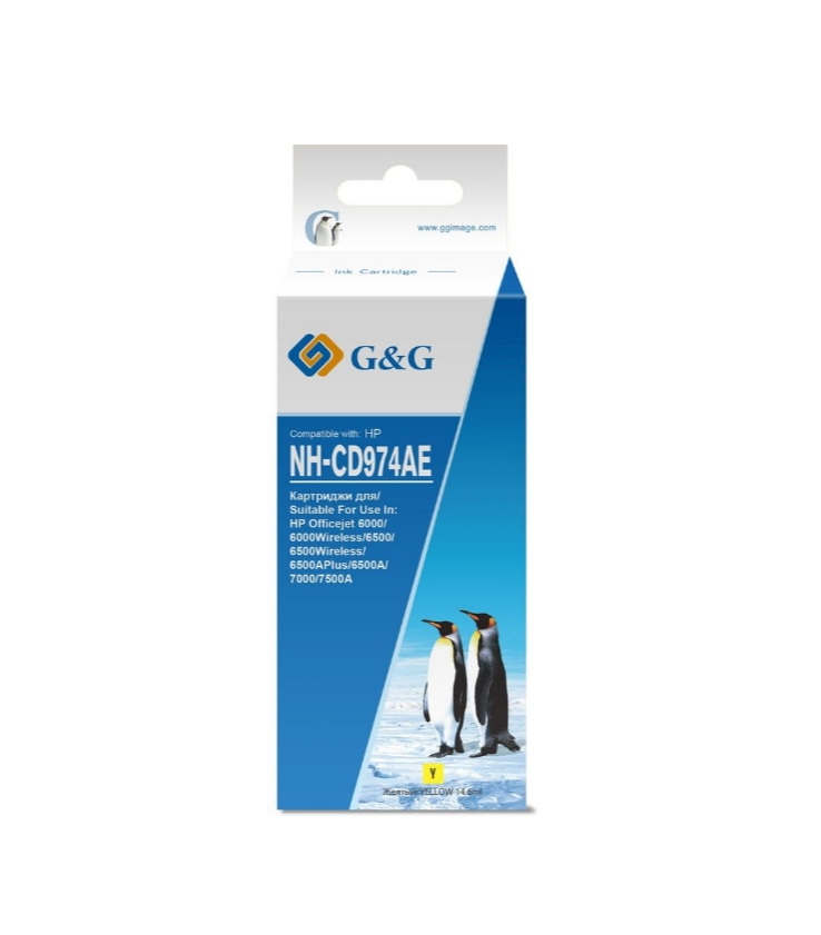 

Картридж G&G NH-CD974AE, желтый / NH-CD974AE