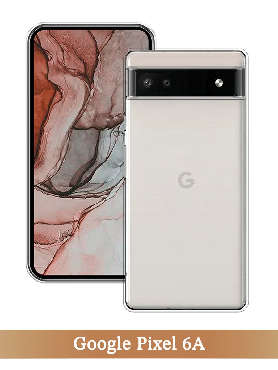 

Чехол на Google Pixel 6A прозрачный, 271150-1