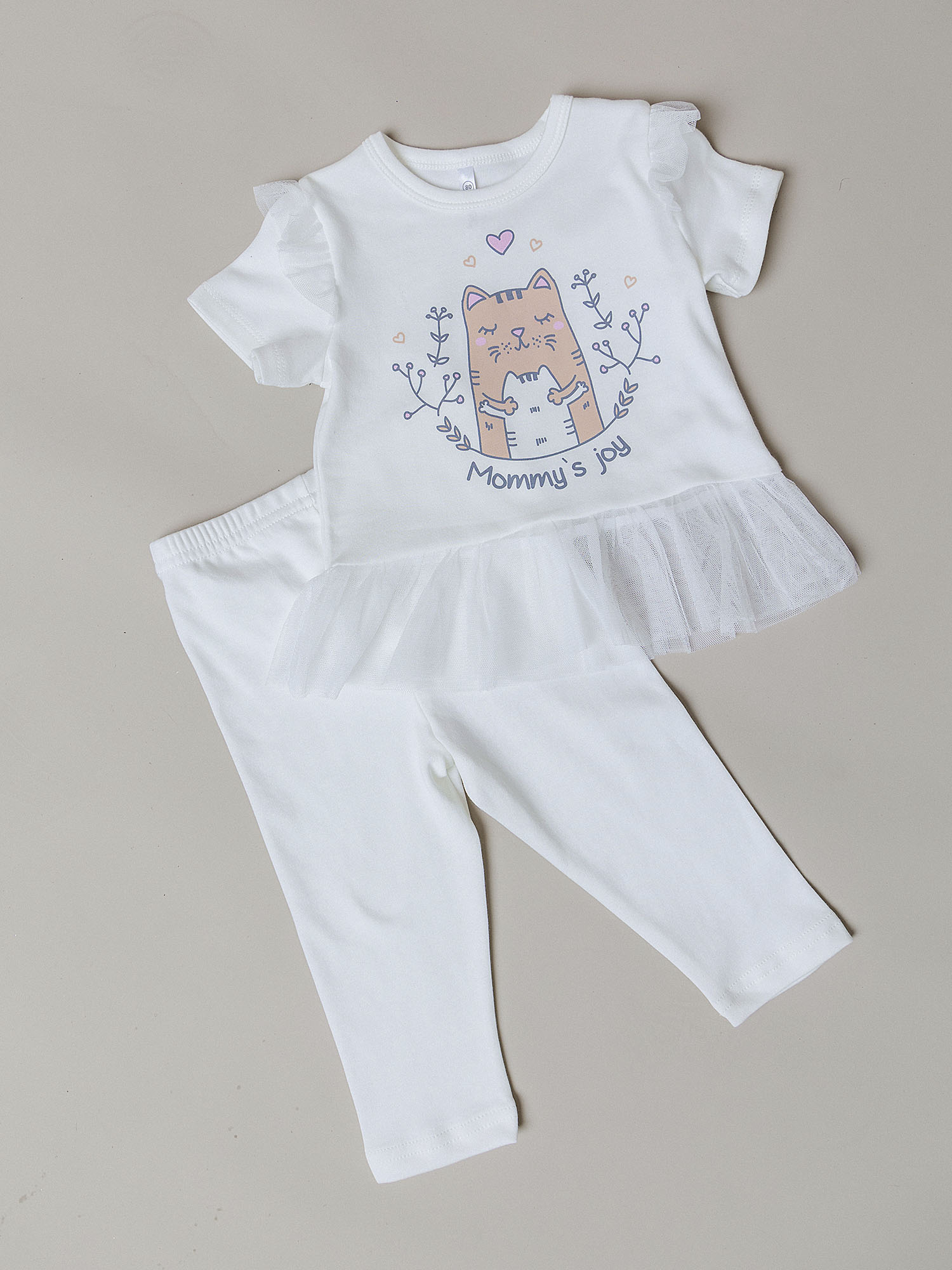 

Комплект одежды Batik 015_ОН24, молочный, 86, Бежевый, 015_ОН24