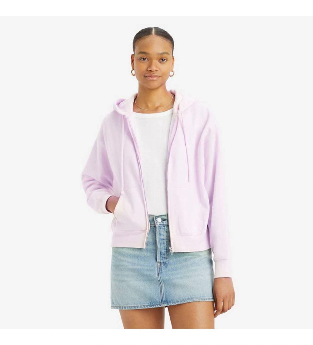 Худи Levis для женщин синее размер L A5943-0013 10999₽