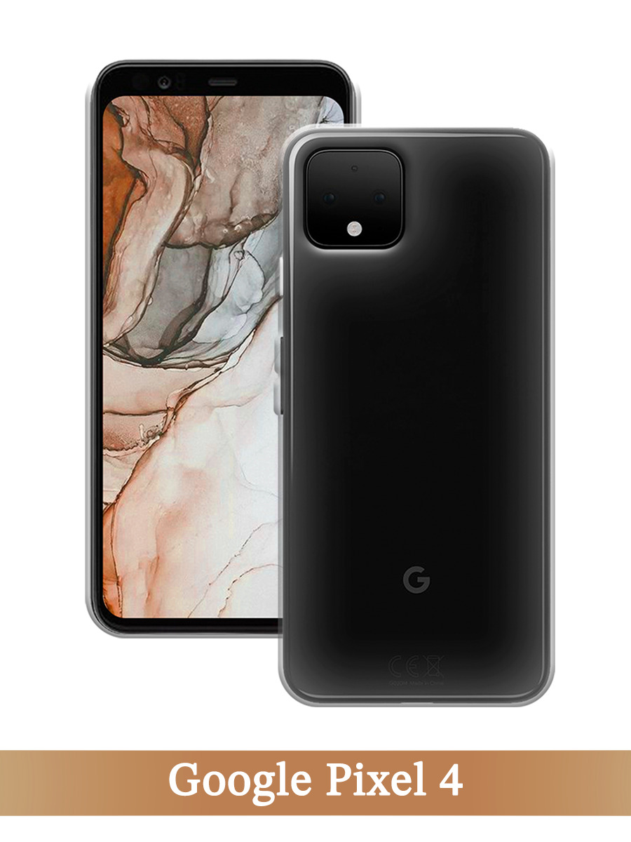 

Чехол на Google Pixel 4 прозрачный, 270250-1