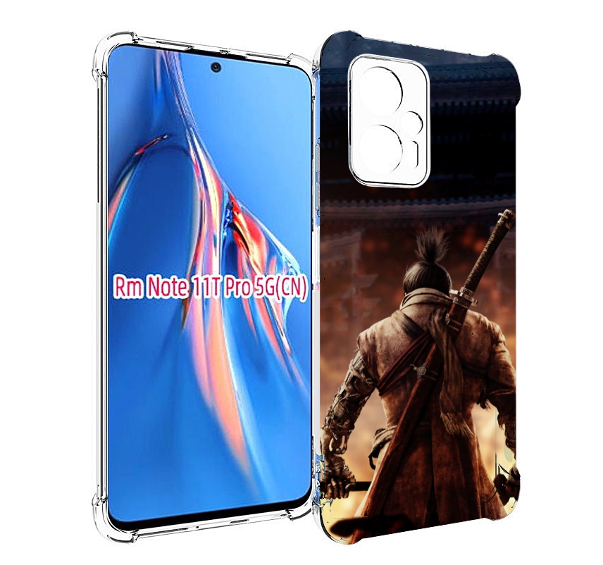 

Чехол MyPads sekiro для Xiaomi Redmi Note 11T Pro / 11T Pro Plus / Poco X4 GT противоуд..., Прозрачный, Tocco
