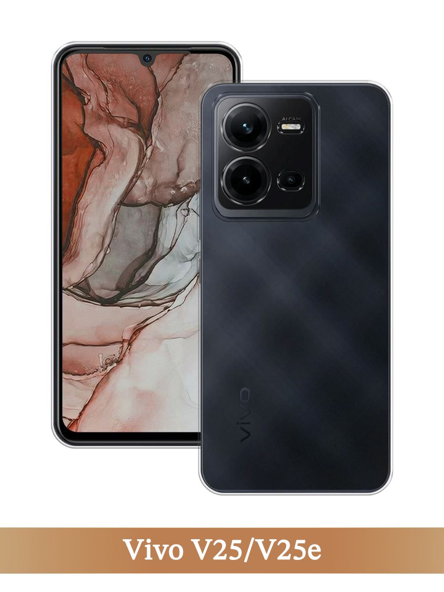 

Чехол на Vivo V25/V25e прозрачный, 267650-1