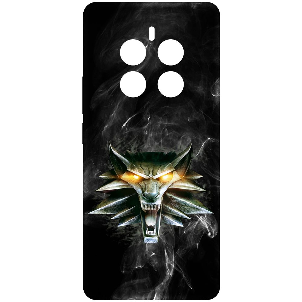 

Чехол-накладка Krutoff Soft Case Ведьмак. Школа Волка для Realme 12 Pro+ 5G черный