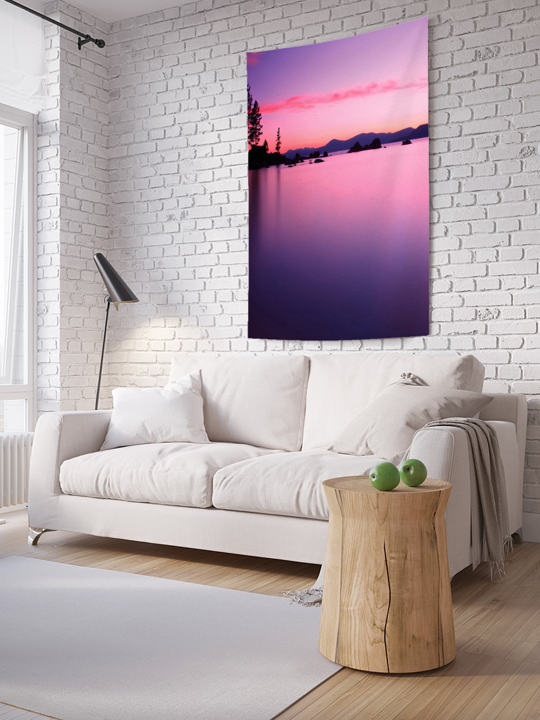 

Вертикальное фотопанно на стену JoyArty Речной покой 150x200 см, Речной покой