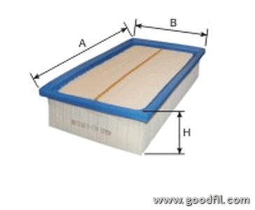 

Фильтр воздушный GOODWILL AG 621