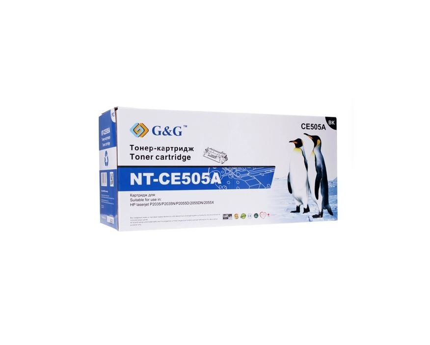 

Картридж G&G NT-CE505A, черный