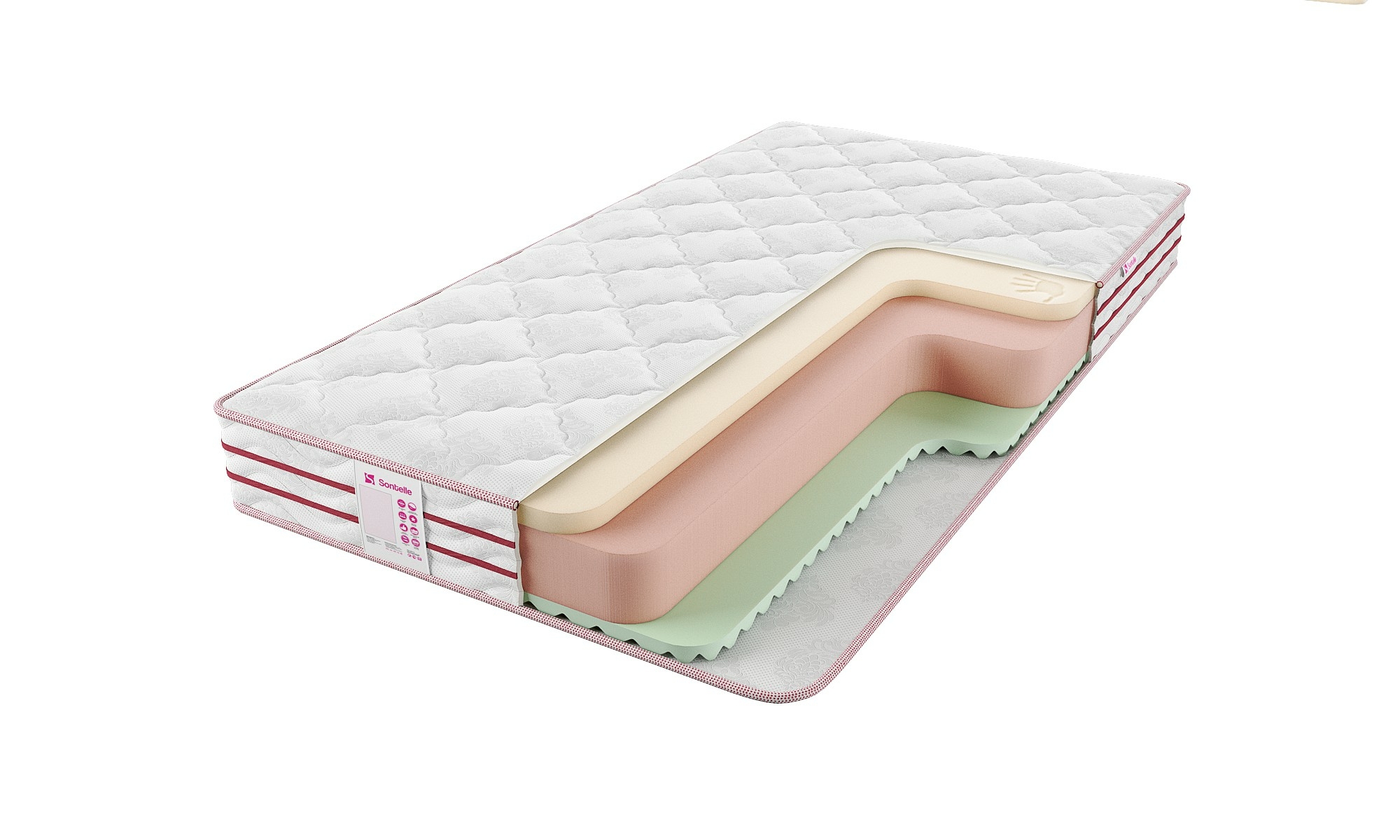 

Матрас Sontelle Roll Up Memory Reflex 165х190, Roll Up Memory Reflex