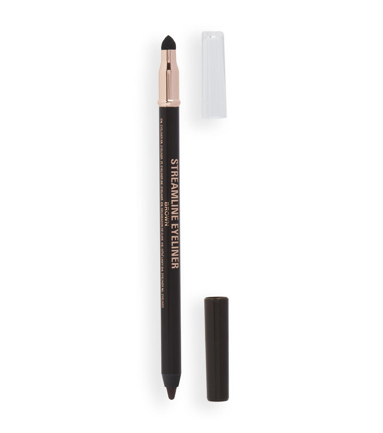 Контур Revolution Makeup для глаз Streamline Waterline Eyeliner Pencil Brown