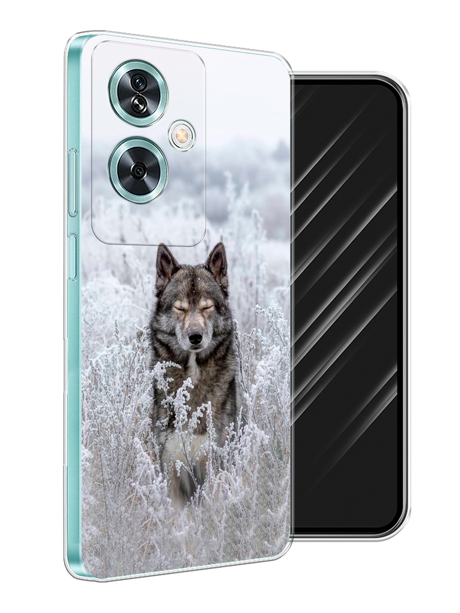 

Чехол Awog на OnePlus Nord N30 SE "Волк в поле", Белый;черный, 154950-1