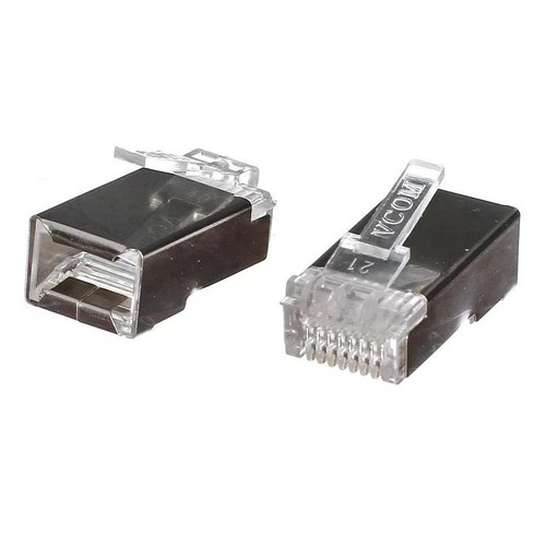 

Коннектор RJ-45 VCOM VNA2230-1/100 FTP (экранированный, кат 5е) (упак.:100шт)