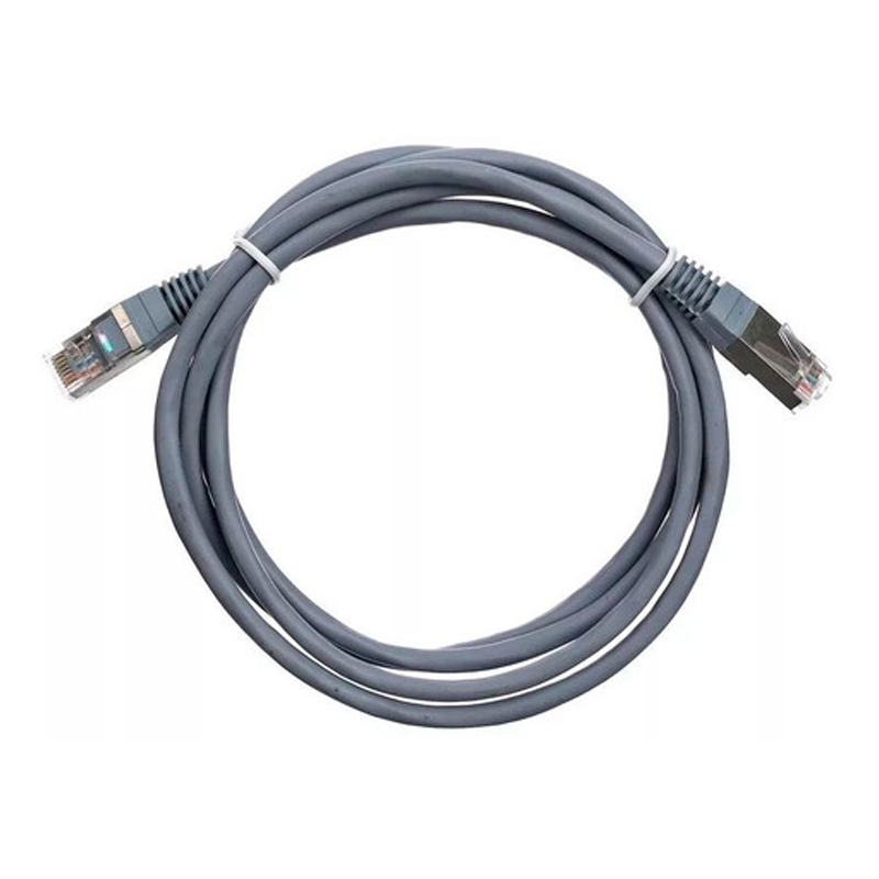 

Патч-корд NoBrand RJ45 - RJ45 вилка-вилка 1м (NA102-FTP-C5E-1M) серый