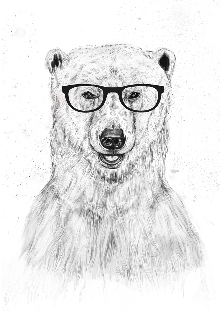 

Большой постер на стену Geek Bear 40х50 см без рамы, BSGEEK