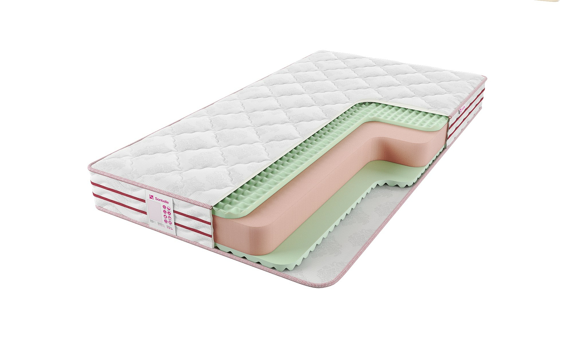 

Матрас Sontelle Roll Up 22 Reflex 180х185, Roll Up 22 Reflex